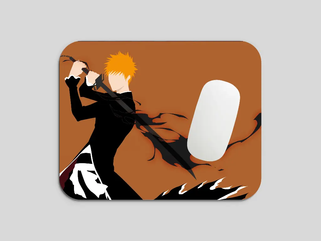 Ichigo Kurosaki Printed Mouse Pad